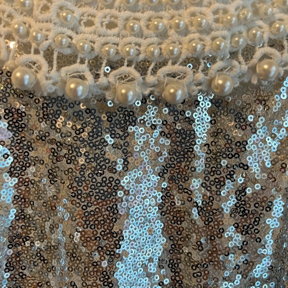 Anna Kaci Sparkle n’ Shine Collection Halter Top - Picture 3 of 9